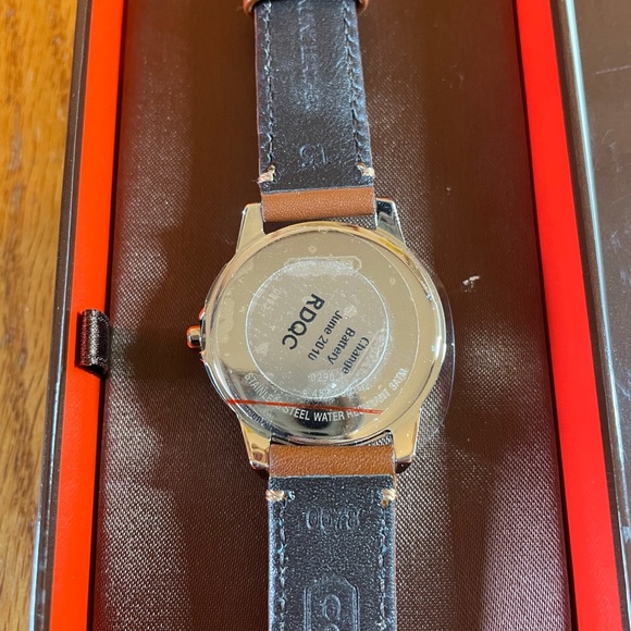 COACH SIGNATURE 0290 WATCH STAINLESS STEEL - Picture 3 of 12